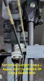 GEN 2 TiTAN™ Cable Slide / TiTANIUM FRAME / SMOOTH DRAWING Rollers (SLIGHT BLEM MODEL)
