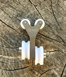 GEN 1 and GEN 1.5 TiTAN™ Cable Slides / TiTANIUM FRAME / SMOOTH DRAWING Rollers (Clearance)