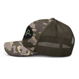 Titanium Archery Camouflage Trucker Hat for Archery