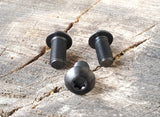 Three titanium screws for the TAP side stabilizer mount, enhancing archery stabilizer mount performance and durability