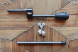 Three PSE bow accessory bundles including a tool, pulley, and rod, designed for enhanced bow control and reduced noise