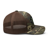 TAP logo Camouflage trucker hat