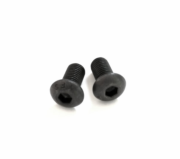 25-Pack Black Oxide Button Head Socket Cap Screws - 5/16-24 X 1" Alloy Steel