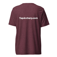 TAP (white logo) Fitted T-Shirt - Front & Back Printed